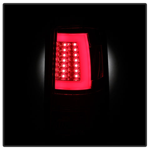 Spyder 00-06 Chevy Suburban 1500/2500 V2 Light Bar LED Tail Lights -Red Clr (ALT-YD-CD00V2-LBLED-RC) - 5084163