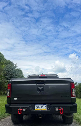 Fishbone Offroad 2019+ Ram 1500 Rear Bumper - Black - FB22399