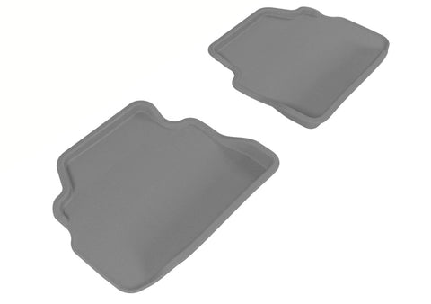 3D MAXpider 2007-2013 BMW 3 Series E92 Kagu 2nd Row Floormats - Gray - L1BM02521501