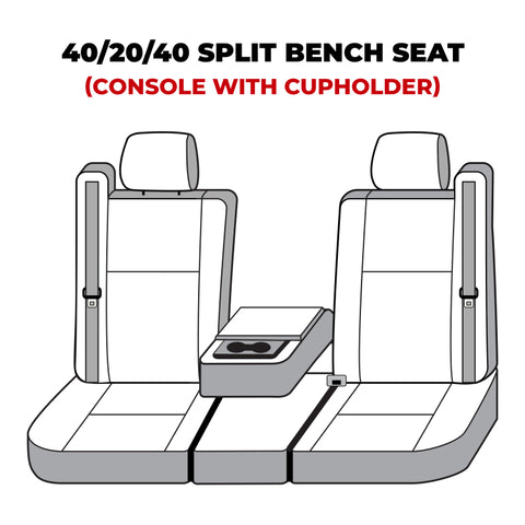 Covercraft 01-06 Ford Super Waterproof Polyester SeatSaver Custom Front Row Seat Covers - Grey - SS3328WFGY
