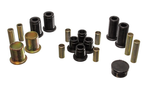 Energy Suspension 87-96 Dodge Dakota 2WD Black Front End Control Arm Bushing Set - 5.3115G