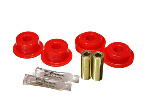 Energy Suspension 97-06 Jeep Wrangler TJ Front Control Arm Bushing - Axle Only Position - Red - 2.3114R