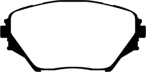EBC 01-03 Toyota RAV 4 2.0 Greenstuff Front Brake Pads - DP61402