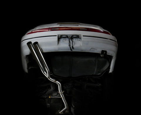 ISR Performance Series II - EP Dual Rear Section Only - 89-94 Nissan 240sx (S13) - IS-S2RO-EPD-S13