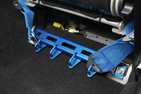 Cusco Power Brace, Seat Rail Plus Set (Right & Left) 15-21Subaru WRX STi & WRX - 6A1 492 SP