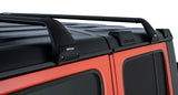 Rhino-Rack 07-22 Jeep Wrangler JK/JL 4 Door Hard Top Vortex SG 2 Bar Roof Rack - Black - SG59