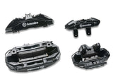 Ford Racing 15-21 Mustang GT/ 2.3L EcoBoost GT350R Brake Upgrade Kit - Black - M-2300-YBK