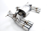 Dinan 15-20 BMW M3/M4 (F80/F82/F83) Free Flow Axleback Exhaust System - Polished Tips - D660-0050