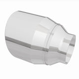 MagnaFlow Tip Stainless Double Wall Round Single Outlet Polished 4.5in DIA 2.5in Inlet 5.75in Length - 35224