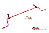 BMR 05-10 S197 Mustang Rear Solid 22mm Sway Bar Kit w/ Bushings & Billet Links - Red - SB023R