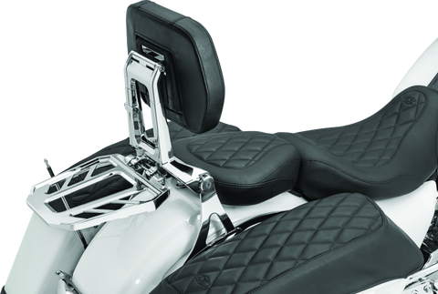 Kuryakyn Neo Driver & Passenger Backrest Chrome - 5746