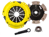 ACT 1991 Geo Prizm HD/Race Rigid 6 Pad Clutch Kit - TC1-HDR6
