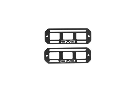 DV8 Offroad Universal Molle Panels - 7In x 2.5In PAIR - UNMP-01