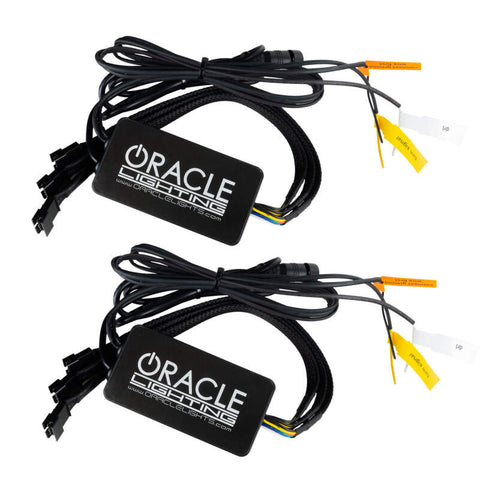 Oracle 19-21 RAM 1500 Projector LED Headlight DRL Kit - RGBW+A w/ RF Controller - 1448-330