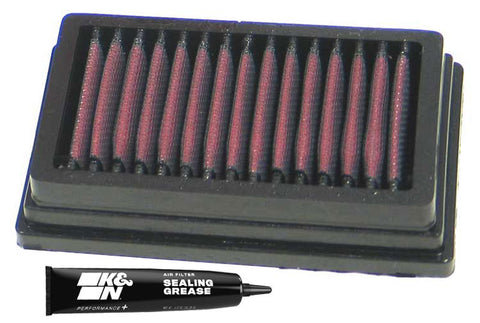 K&N BMW Replacement Air Filter - 5.875in O/S L x 3.5in O/S W x 1.25in H - BM-1204