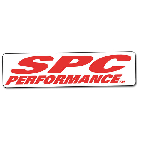 SPC Performance Red On White Spc Decal - 67002
