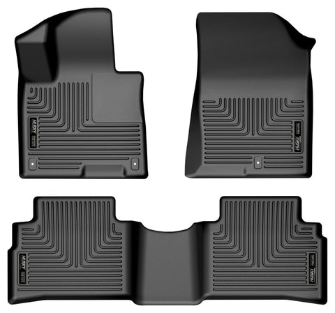 Husky Liners 2023 Kia Sportage WeatherBeater Front & 2nd Seat Floor Liners - Black - 95221