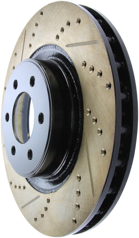 StopTech Slotted & Drilled Sport Brake Rotor - 127.63036R
