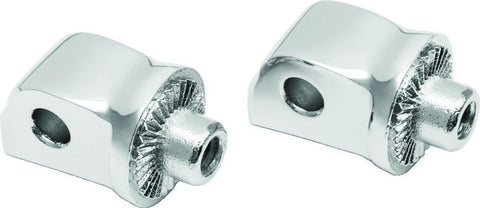Kuryakyn Splined Passenger Peg Adapter Chrome - 8923