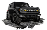 ORACLE Lighting 21-22 Ford Bronco Triple LED Fog Light Kit for Steel Bumper - White - 5890-001