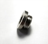 Stainless Bros M12x1.25 O2 Motorcycle Sensor Bung Plug w/ Copper Washer - 608-00700-0000