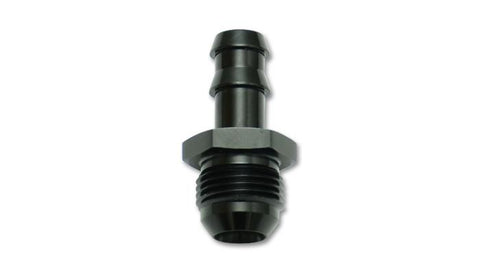 Vibrant -8 AN to 1/2in Barb Straight Fitting - Aluminum - 11208