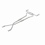 MagnaFlow 14 Infiniti Q50 V6 3.7L Cat-Back Polished Stainless Tips Dual Split Rear Exit Exhaust - 15310