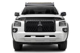 Husky Liners 24-25 Mitsubishi Triton Aeroskin Hood Protector - Smoke - 2842236