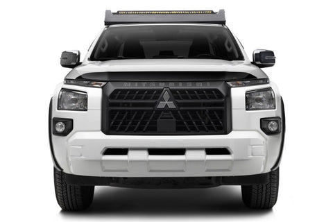 Husky Liners 24-25 Mitsubishi Triton Aeroskin Hood Protector - Smoke - 2842236