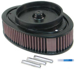 K&N Universal Custom Air Filter - Oval - Red - 8.813 L x 6.188in W x 2.25in H - RT-3910