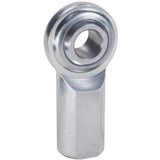 QA1 C Series 2-Pc Rod End - Female/Left Hand - .625in Bore x 5/8-18 - Carbon Steel w/PTFE - CFL10T