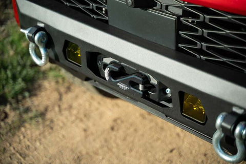 DV8 Offroad 14-24 Toyota 4Runner Centric Series Winch Front Bumper - FBTF3-02