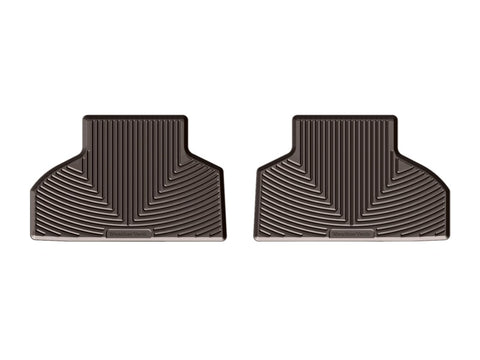 WeatherTech 2014-2015 BMW X5 Rear Rubber Mats - Cocoa - W326CO
