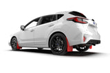 Rally Armor 24-26 Subaru Impreza Red UR Mud Flap w/ White Logo - MF105-UR-RD-WH