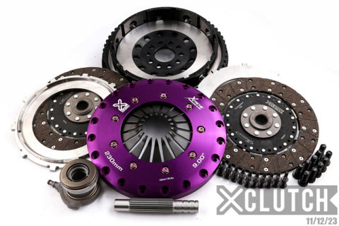 XClutch 05-07 Volvo S40 T5 2.5L 9in Twin Solid Organic Clutch Kit - XKFD23648-2G
