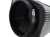 aFe MagnumFLOW Pro DRY S Universal Air Filter 7.13in F x (8.70x 10.60)in B x (6.50x8.60)in T x 5in H - 21-91067