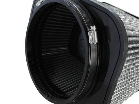 aFe MagnumFLOW Pro DRY S Universal Air Filter 7.13in F x (8.70x 10.60)in B x (6.50x8.60)in T x 5in H - 21-91067