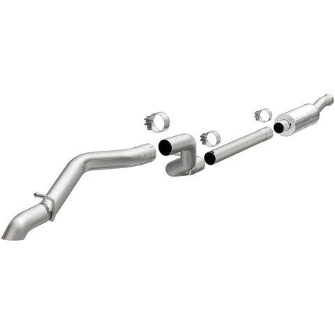 MagnaFlow 2018+ Jeep Wrangler 3.6L SS Driver Side Rear Exit w/o Tip Cat-Back Exhaust - 19386