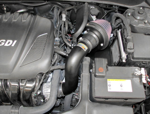 K&N 11-14 Hyundai Sonata 2.4L L4/13-15 Kia Optima 2.4L L4 Typhoon Short Ram Intake - 69-5301TTK