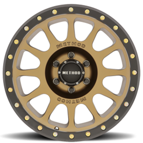 Method MR305 17x8.5 25mm Offset 6x120 83mm Centerbore Method Bronze - Matte Black - MR30578562925