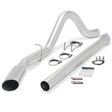 Banks Power 15 Ford 6.7L F250-350-450 CCSB/CCLB SRW Monster Exh Sys - SS Single Exh w/ Chrome Tip - 49792