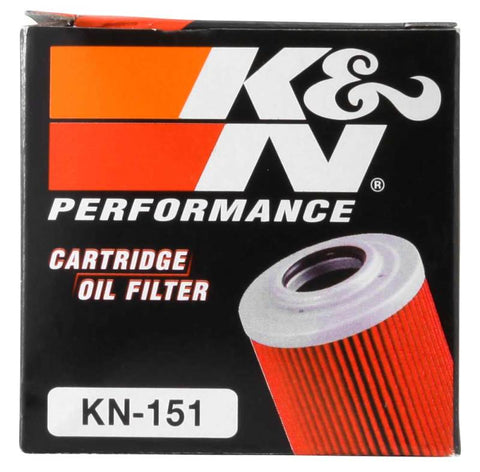 K&N Aprilia / MZ / BMW / MUZ 2.219in OD x 2.063in H Oil Filter - KN-151
