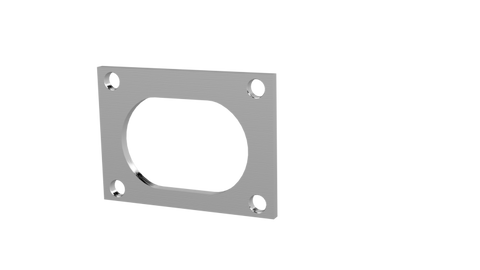 QTP Low Profile Weld-On QTEC Low Profile 4 Bolt Flange - 10338F