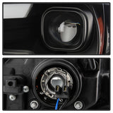 Spyder 09-16 Dodge Ram 1500 Ver 2 Proj Headlight - Light Bar Turn Signal - Blk - PRO-YD-DR09V2-SB-BK - 5086266
