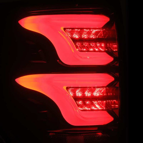 AlphaRex 09-14 Ford F-150 (Excl Flareside Truck Bed Models) PRO-Series LED Tail Lights Red Smoke - 650020