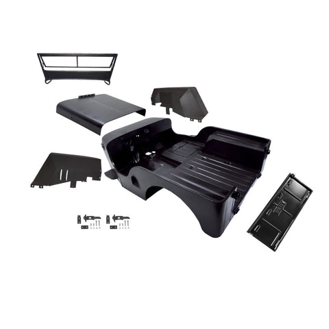 Omix Body Tub Kit with Willys Script 45-49 Willys CJ2A - DMC-673859-2A