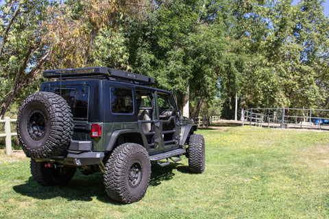 Go Rhino Jeep 07-18 Wrangler JK/ JKU Trailline Replacement Front Tube Door - 572501