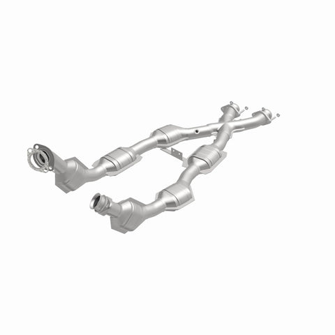 MagnaFlow Direct Fit Catalytic Converter 96-98 Mustang 4.6L 6-Cats - 93348