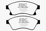 EBC 11+ Chevrolet Cruze 1.4 Turbo (10.9 inch front rotor) Greenstuff Front Brake Pads - DP22065