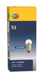 Hella Bulb 53 12V 2W 1CP BA9s G3.5 - 53